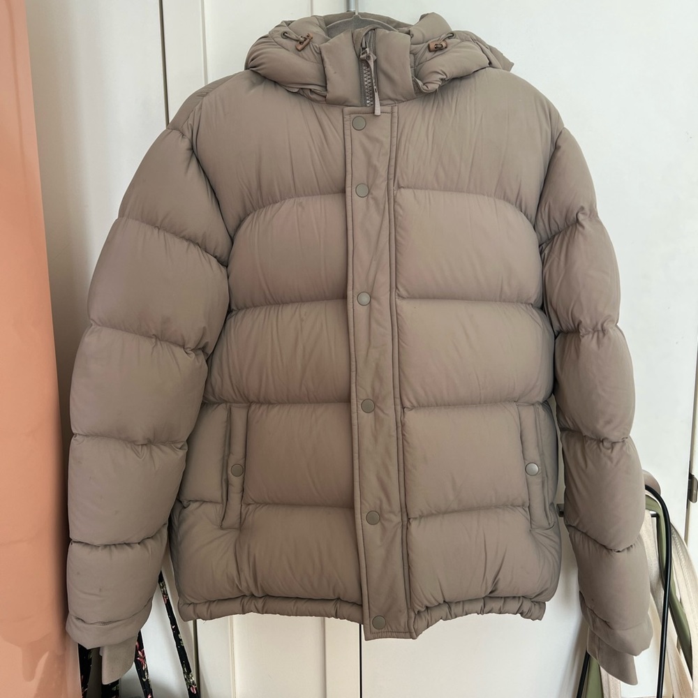 Taupe Aritzia Superpuff - Standard Length